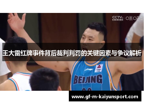 王大雷红牌事件背后裁判判罚的关键因素与争议解析